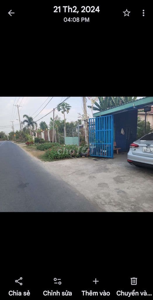 cần bán mảnh đất số13 đường Bàu lách