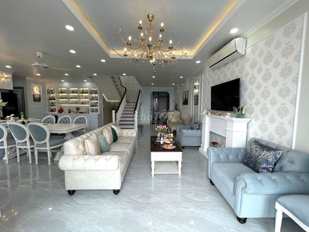 Penthouse Him Lam Riverside, Q.7 | 219.3m² | Sổ Hồng. Căn góc. View BT - Ảnh 3