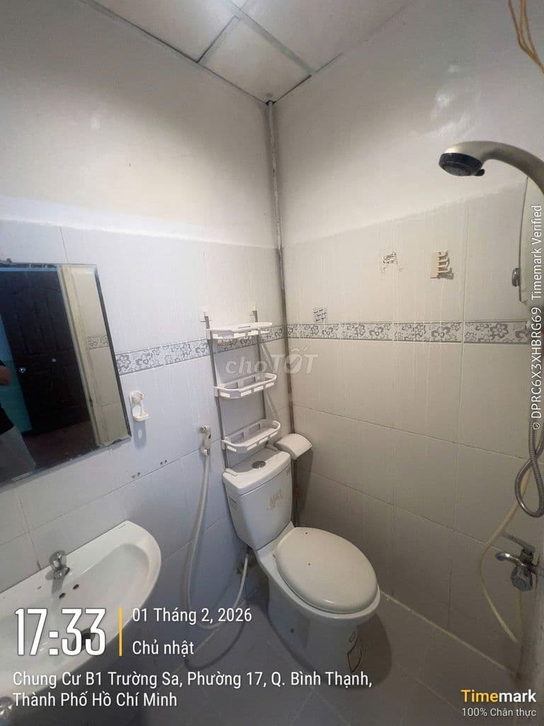 BÁN NHANH CĂN C/C B1 TRƯỜNG SA, BÌNH THẠNH 54M2(2PN) GIÁ 3,7 TỶ.