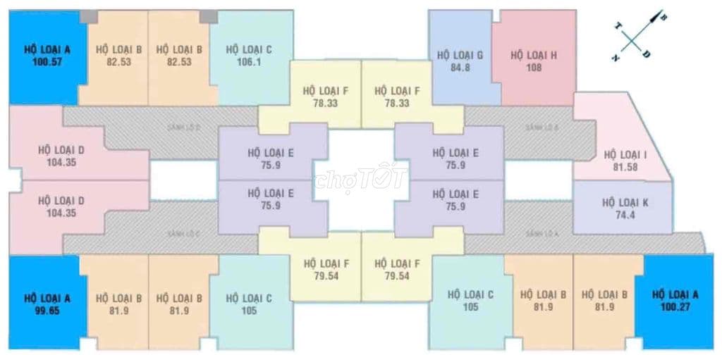 Bán căn hộ Sacomreal 584, 3PN3WC 104m2 4,4tỷ, Lũy Bán Bích - Tân Phú - Ảnh 2