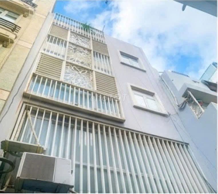 Nhà 5 LẦU - HXH - Hoàng Sa - P.4 - Q.3 - DT: 6x7m (nở hậu)_Giá 9,8 Tỷ