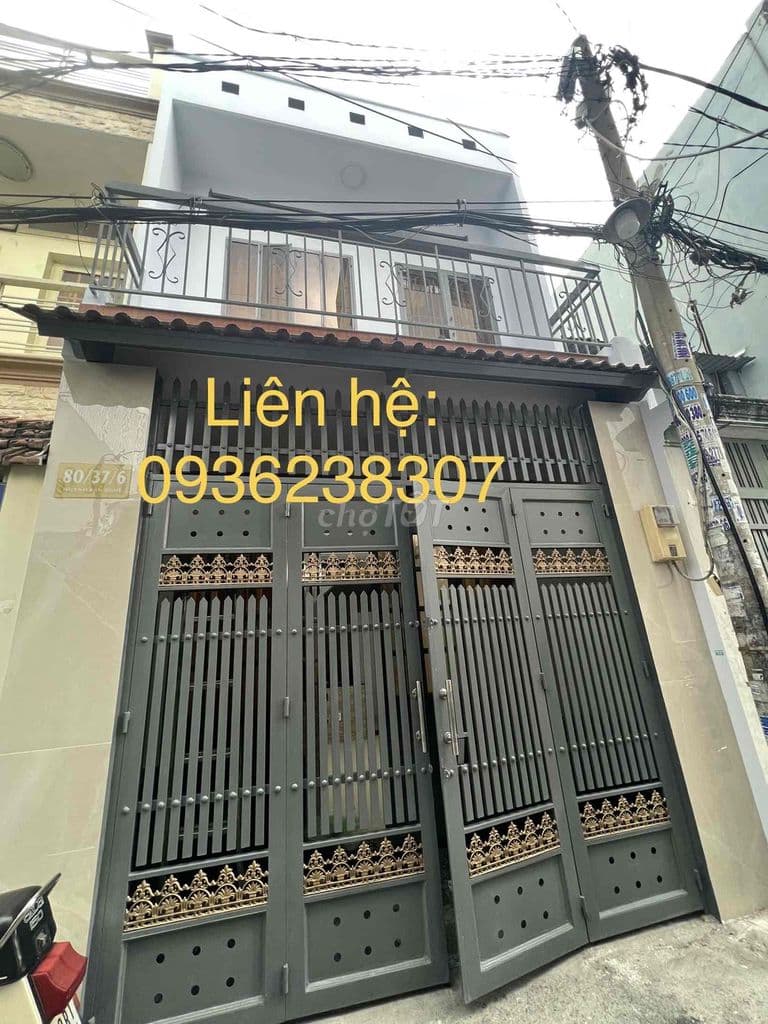 Bán Nhà 80/37/6 Huỳnh văn nghệ p15 Tân Bình - Liên hệ ***