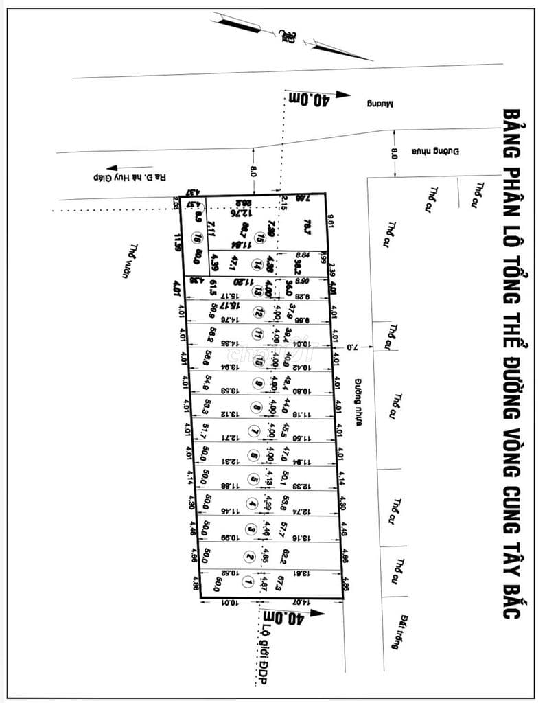 Mở bán Đất MT Vòng Cung Tây Bắc . Đang Đền Bù. Fo Giá Đầu Tư - Ảnh 3