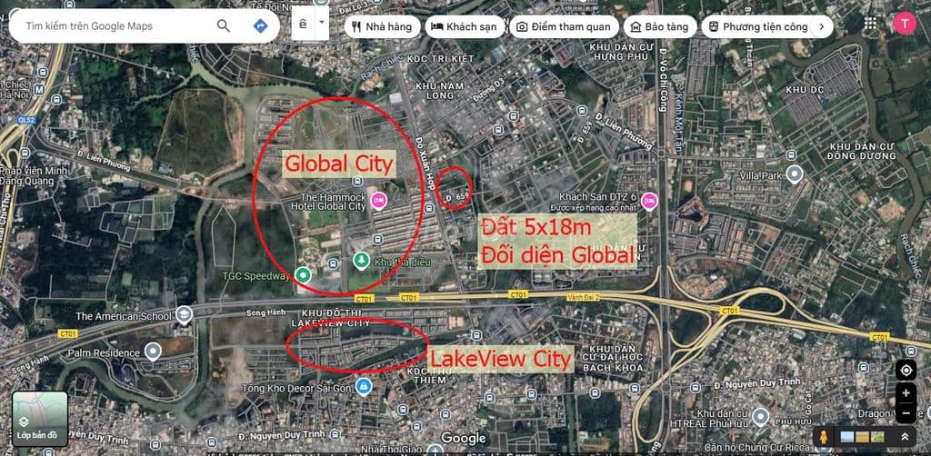 Bán đất 5x20m đối diện Global City, ngay gần Đỗ Xuân Hợp, Liên Phường - Ảnh 2