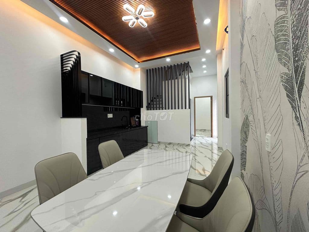 🏠 NHÀ 4 TẦNG MỚI ĐẸP CÓ PHÒNG NGỦ TẦNG TRỆT ĐƯỜNG NGAY CHỢ RẠCH ÔNG - Ảnh 2