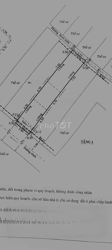 bán nhà hẻm thông 5 m hẻm 730 lê đức Thọ p. an hội đông 3.6x19m 7tỷ tl - Ảnh 2