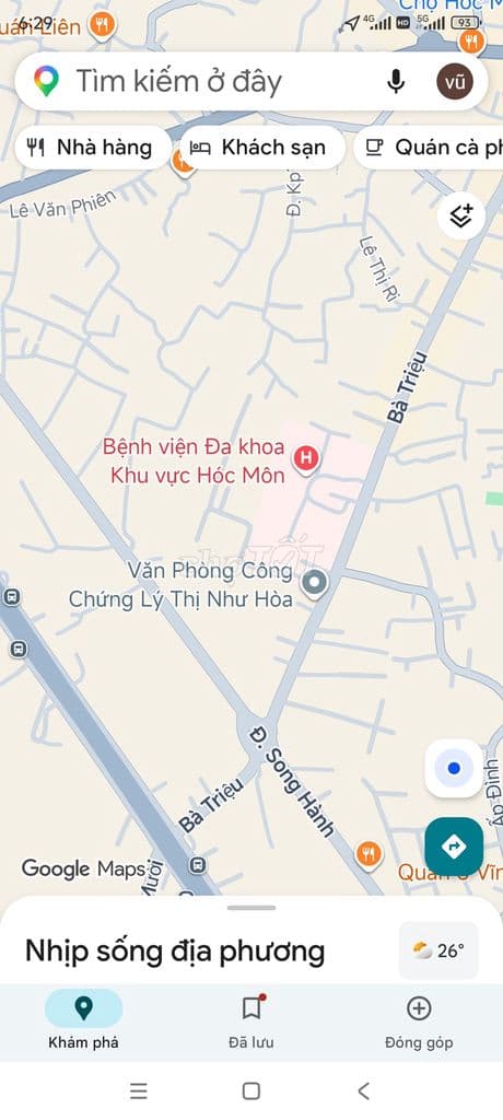 BÁN LÔ ĐẤT THỔ CƯ TRUNG TÂM HÓC MÔN ĐƯỜNG Ô TÔ DT64M2 NỞ HẬU GIÁ2.6tỷ - Ảnh 3