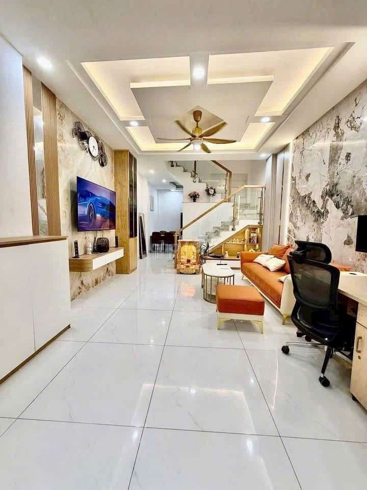 bán nhà hẻm xe hơi,44 m2 xây 2 tầng chỉ hơn 4 tỷ,Phạm Văn Chiêu,Gò Vấp - Ảnh 2