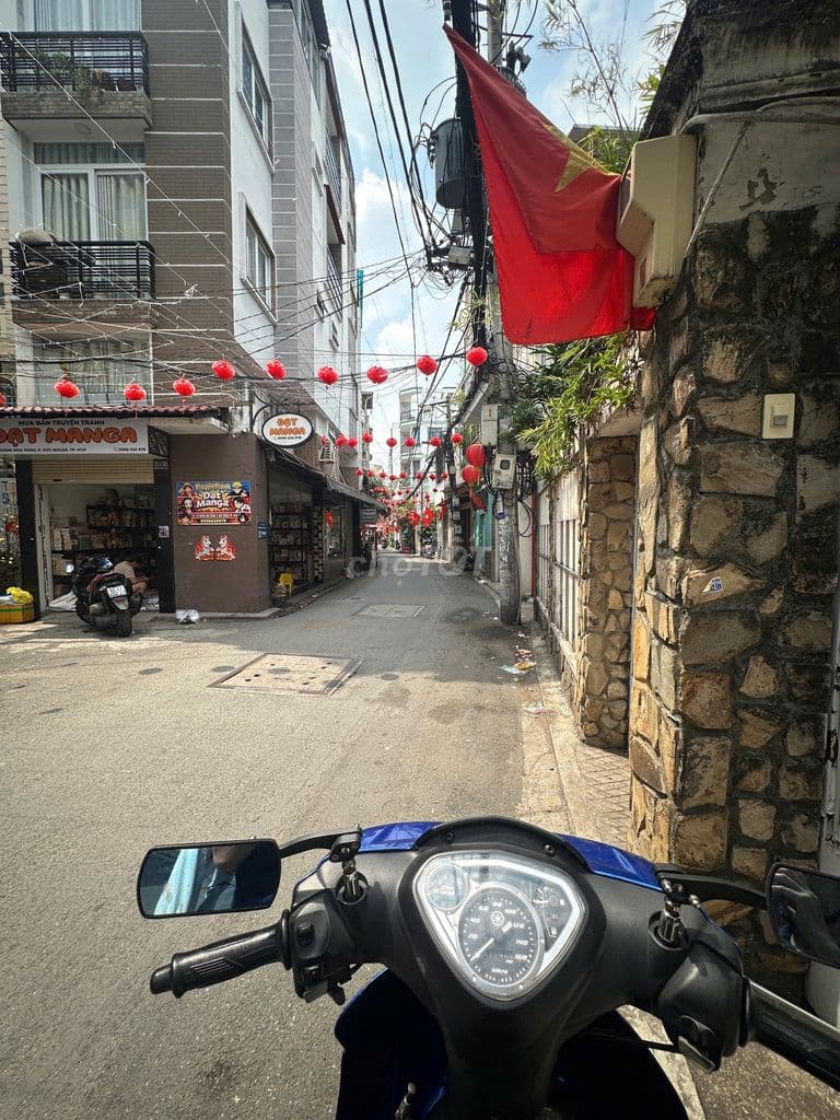 hẻm 8m , vị trí căn góc , 6 Tầng+ 8 phòng , 4,6x12m , giá bán 10,9 tỷ - Ảnh 2