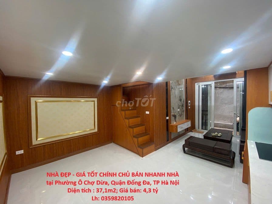 BÁN NHANH NHÀ tại Phường Ô Chợ Dừa, Quận Đống Đa, TP Hà Nội - Ảnh 2