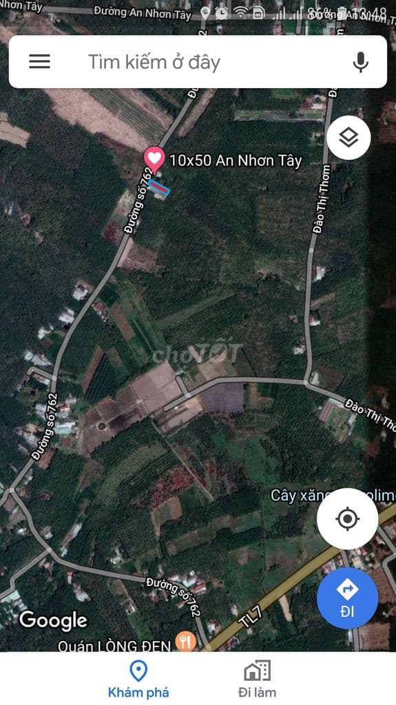 Chính chủ bán, 10x51 (sẵn 300 thổ cư), đường 762, An Nhơn Tây - Ảnh 2