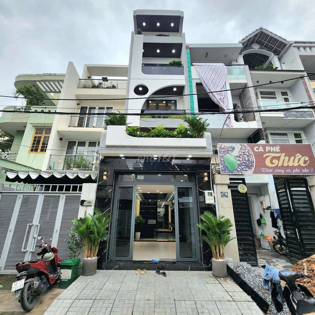 NHÀ MỚI 5 TẦNG MT ĐƯỜNG SỐ 9M KHU CƯ XÁ NH. - Ảnh 2