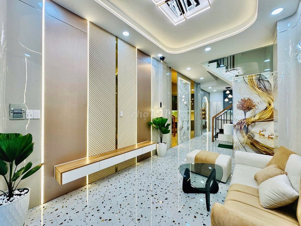 PHÚ NHUẬN – GẦN NGUYỄN KIỆM & SÂN BAY – 45M2 – HẺM THÔNG – 4PN/4WC