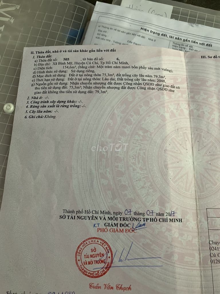 Bán đất Mặt Tiền Tỉnh Lộ 8 (Củ Chi) Full Thổ Cư, ngay cầu Phú Cường - Ảnh 2