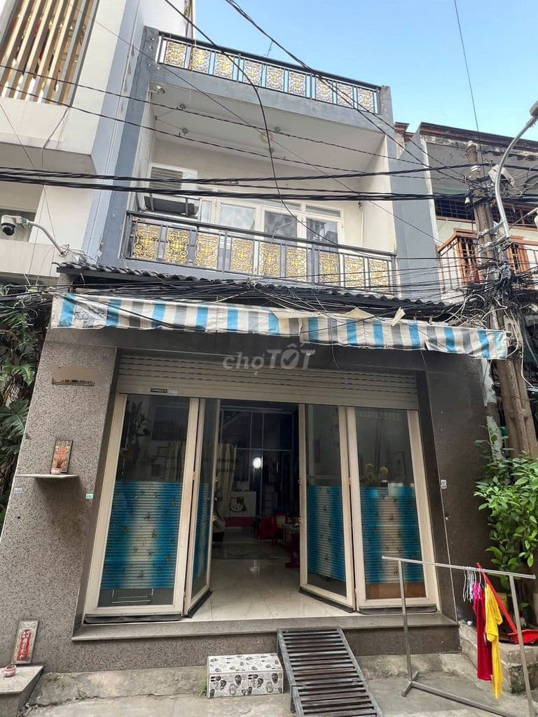 Nhà 70m2 đúc thật 1 lầu 2pn lớn hẻm xe tải 7m Nguyễn Văn Luông P12 Q6