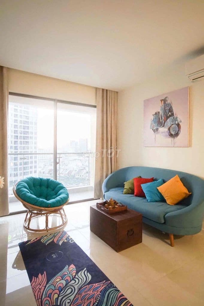Căn hộ 1PN 53m2 đầy đủ nội thất Masteri Millennium