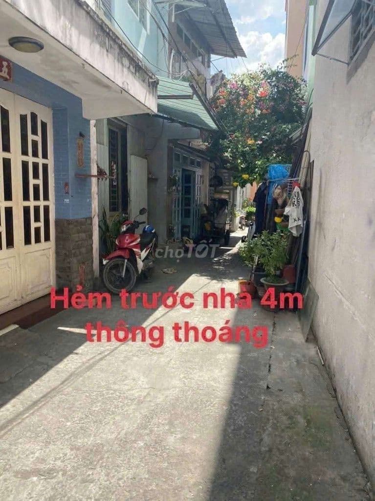 Bán nhà hẽm 4 m Tân hoà đông , p14 Q6 - Ảnh 2