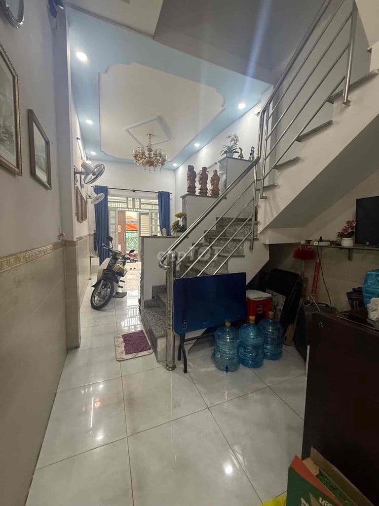 Nguyễn Văn Công, Hẻm rộng 8m, 57m2, 4 Phòng, Trệt 2 lầu sân thượng - Ảnh 3