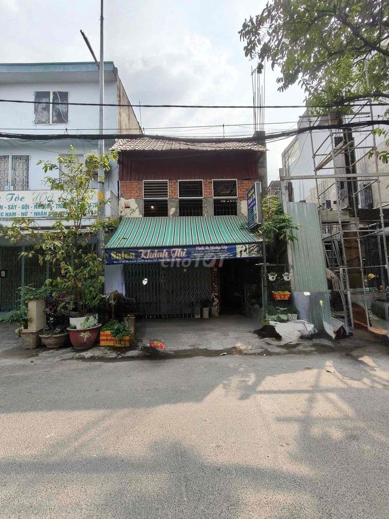 Mặt tiền Đỗ Bí 1 trệt 1 lầu đường rộng 12m tiện xây mới 5 tầng