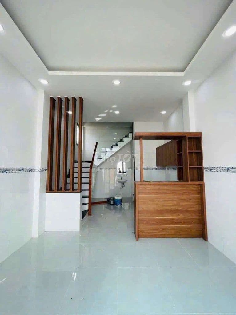 Bán gấp nhà 1 trệt 1 lầu + 5 phòng trọ HXH đang cho thuê 1tr6/phòng - Ảnh 3