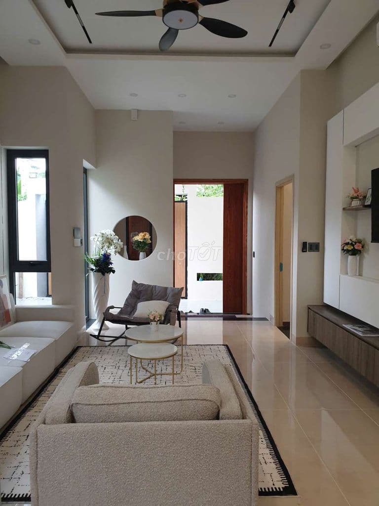 Nhà sân vườn 10x17.5, 1 trệt 1 lầu đường nhựa 8m, KDC XTS31 Quán Gà 34 - Ảnh 3