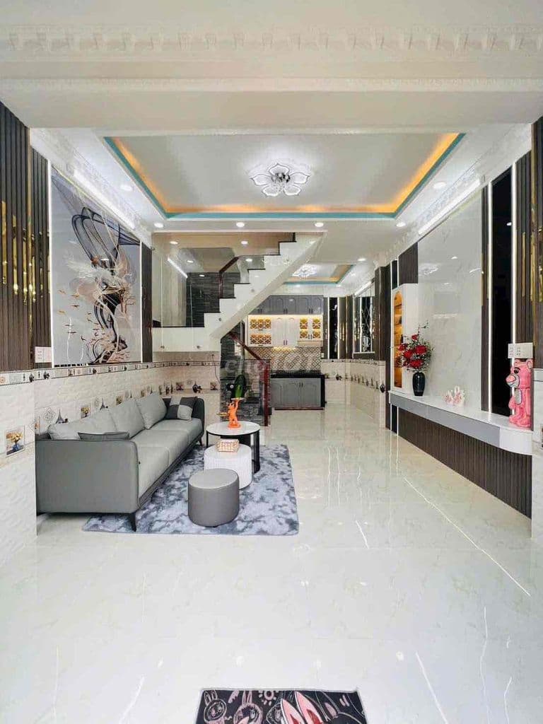 BÁN NHÀ MẶT TIỀN HẺM KINH DOANH - 4X8 - TT.NHÀ BÈ. - Ảnh 2