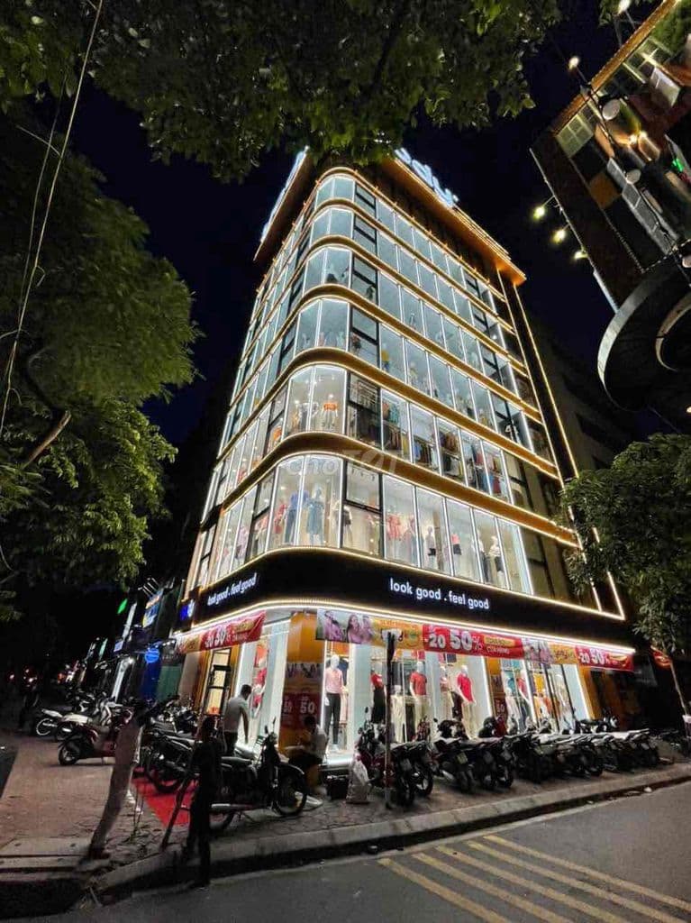 TÔI bán nhà MẶT PHỐ TÂN MAI KIM ĐỒNG 10T THANG MÁY LÔ GÓC thuê 250tr/T