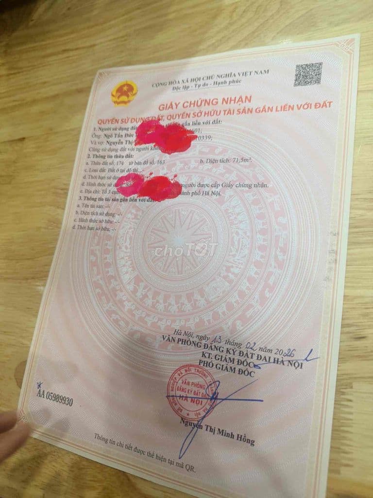 Bán CCMN Hào Nam Mới Đẹp Cao Cấp, Sổ Hồng Mỗi Nhà 1 Bìa. Mặt Ngõ Ô Tô