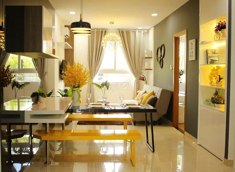 Căn Hộ Sân Vườn View sông, Dt 82M2. 2PN. Tiện Đi Gigamal Giá 2.589 tỷ