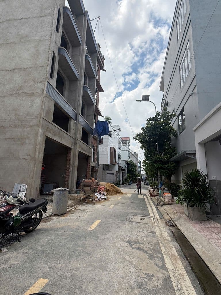 Đất Full Thổ Cư 5x16m, HXT 8m, Vuông Đẹp, Không LG, Ngay Ngã Tư Gò Mây
