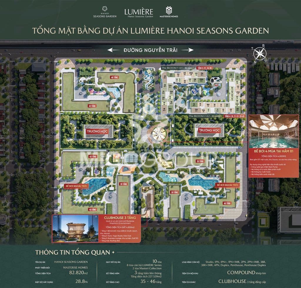 BÁN 1PN RẺ NHẤT DỰ ÁN MASTERISE HANOI SEASONS GARDEN GIÁ 7.329 TỶ - Ảnh 3