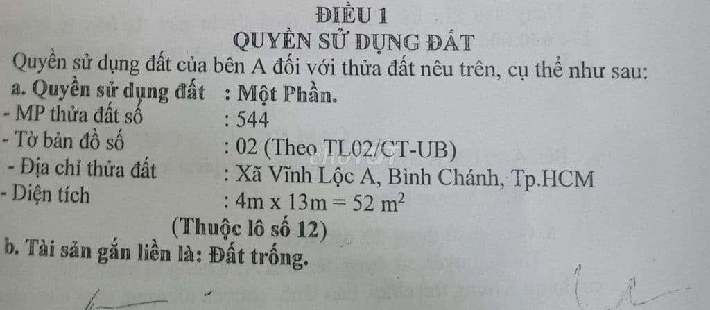 Bán đất Vĩnh lộc ngay đường nữ dân công - Ảnh 2