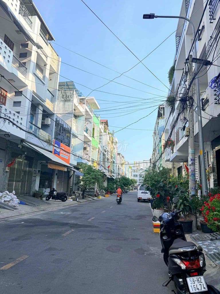 Nhà mặt tiền 4 tầng Khu Bình Phú Q6- 4x12m- 8,5 tỷ - Ảnh 2