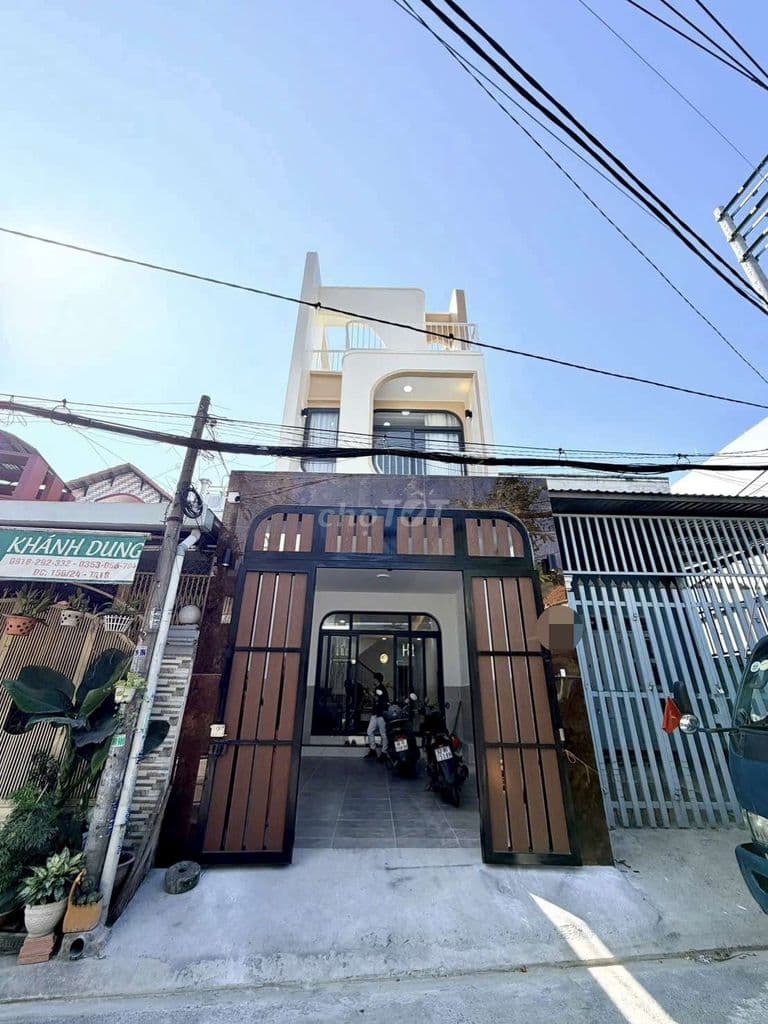 Nhà Mặt tiền 4x23m Thới an 18 Có Phòng ngủ dưới nội thất thiết kế đẹp