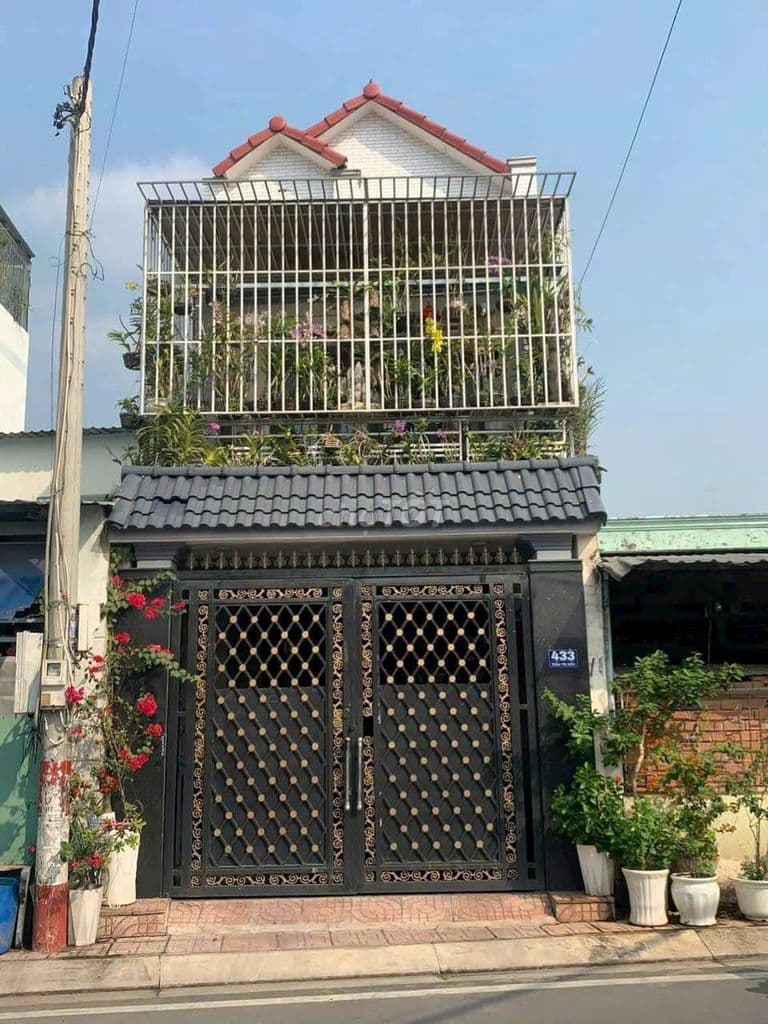 Nhà 1 Lầu Đẹp MT Trần Thị Bóc KD Buôn Bán Ok Gần Chợ Thị Trấn Hóc Môn