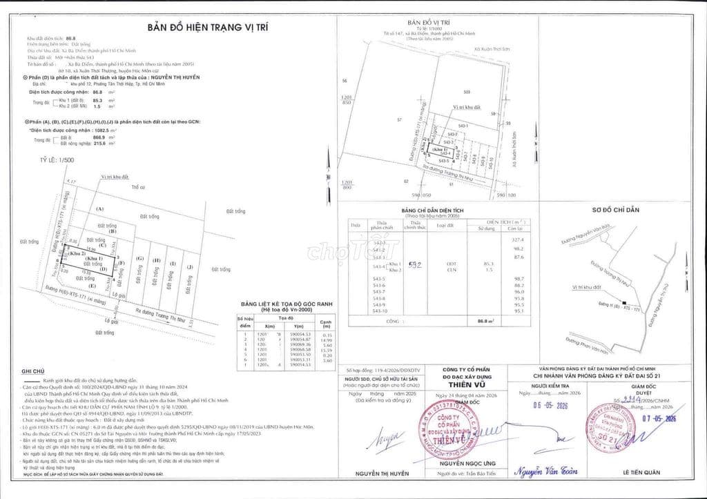 Đấ𝐭 𝟔𝐱𝟏𝟔𝐦 𝐦ặ𝐭 𝐭𝐢ề𝐧 đườ𝐧𝐠 𝐧𝐡ự𝐚 𝐠ầ𝐧 𝐤𝐡𝐮 𝐕𝐢𝐧𝐡𝐨𝐦𝐞𝐬 𝐇𝐌, 𝐠𝐢á 𝟐.𝟗 𝐭ỷ