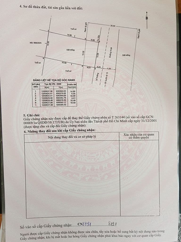 ĐẤT BIỆT THỰ: 10 X 20m, MT ĐƯỜNG NHƯA 668 QL13