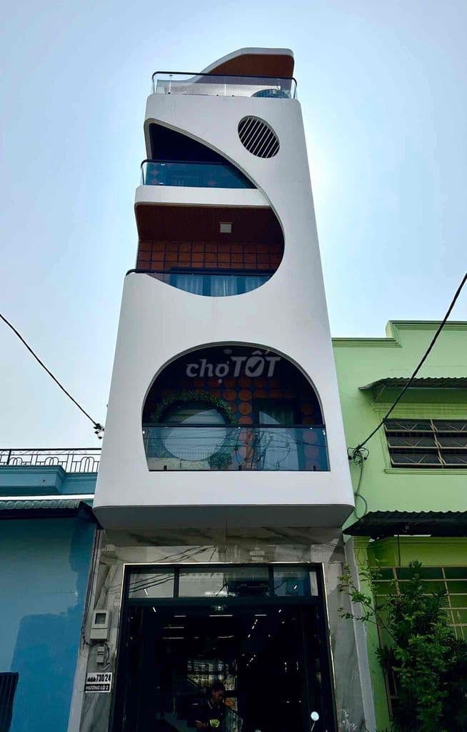 nhà mặt tiền hẻm 413 lê văn quới