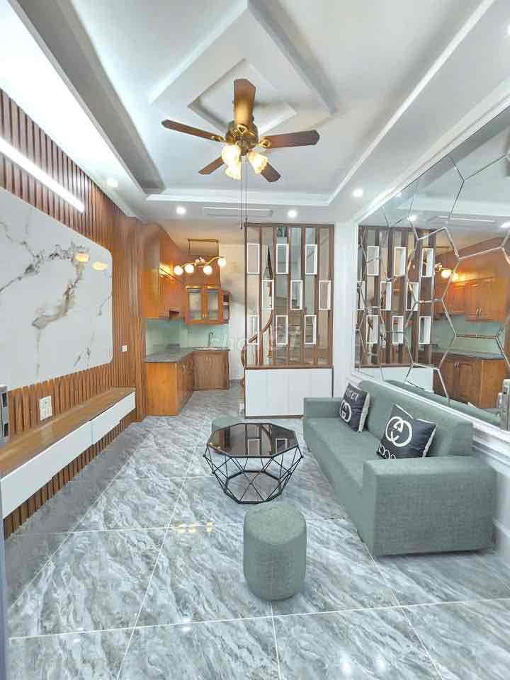 BÁN NHÀ VĨNH HƯNG 30M 5TẦNG NGÕ NÔNG RỘNG THOÁNG FULL ĐỒ