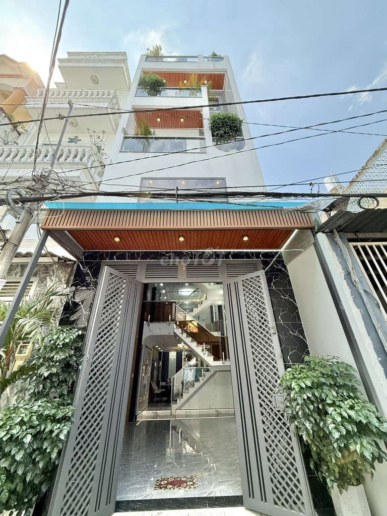 Nhà Phố 4m x 14m. 4 Tầng Full Nội Thất 1/ Ngắn Lâm Thị Hố