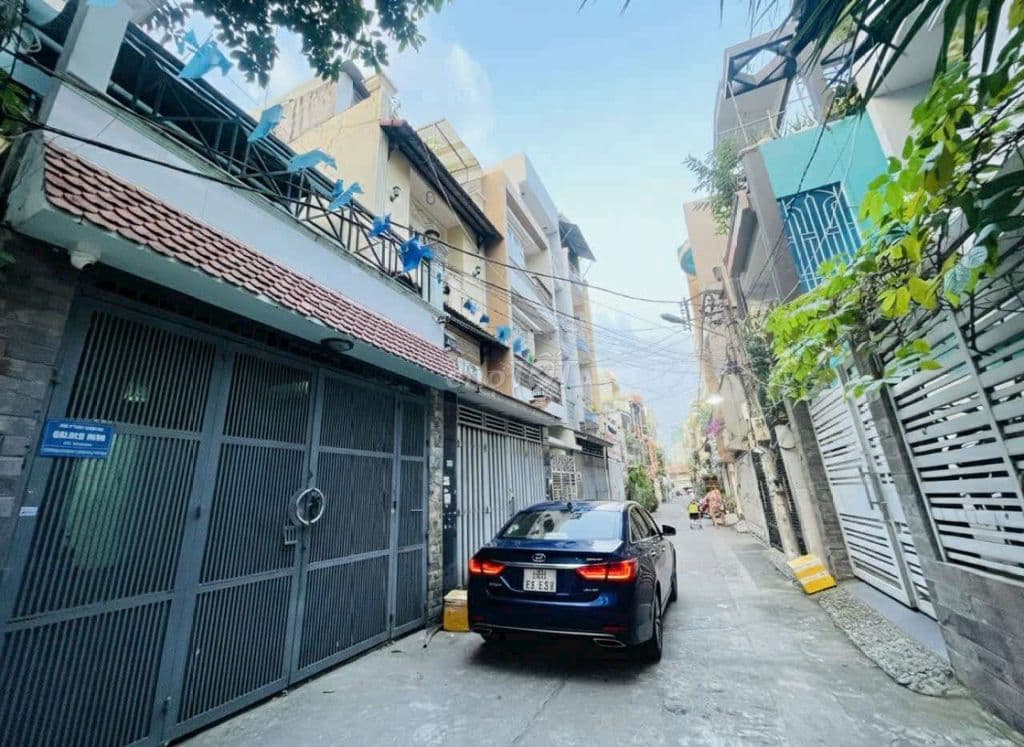 🌇 Bán Nhà Hẻm Oto P.25 Ngay ĐH Hutech _4,2 x22m (90m2) _ GPXD 5 Tầng - Ảnh 2