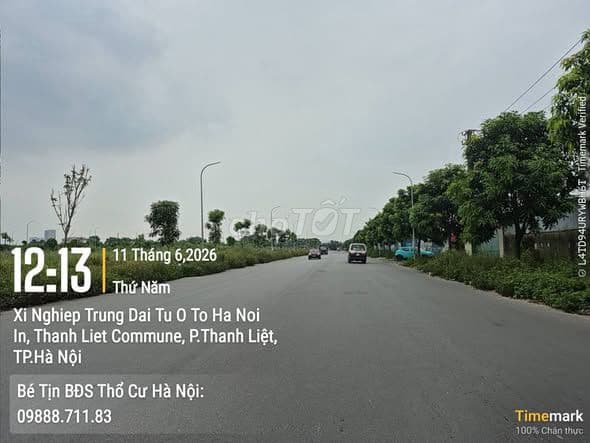 bán đất 50m² Thanh Liệt gần KĐT Tây Nam Linh Đàm