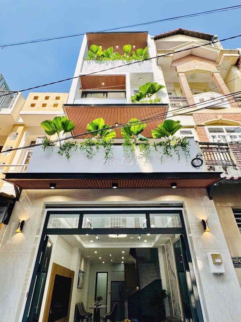 Nhà Phố Mới Xây 4Pn Full NT Hẻm 6m 1Trục Lê Đức Thọ