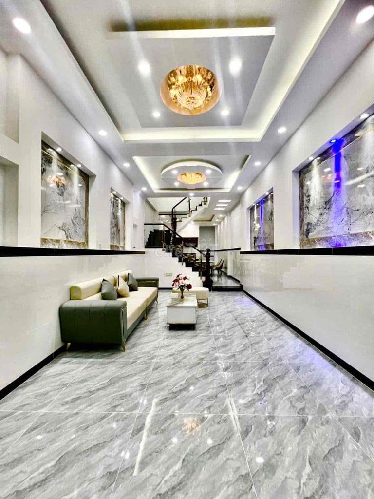 Nhà mặt tiền hẻm thông gần chợ 03 - 07 TCH Q12 - Ảnh 3