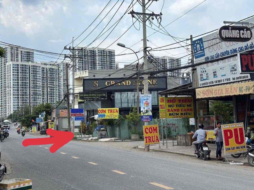 Kẹt tiền bán gấp nền 72m2 thổ 1 sẹc đường Nguyễn Xiển - Vinhomes - Ảnh 2