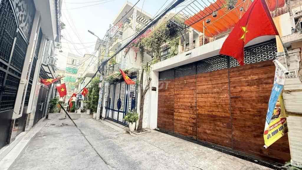 NHÀ HẺM XE HƠI TRẦN XUÂN SOẠN, 4x10M2, NHỈNH 4 TỶ, QUẬN 7