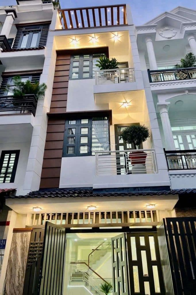 Bán nhà 3 tầng, Hiệp Thành 13, Hẻm ô tô 8m, 4x13m, 5.65 tỷ, quận 12