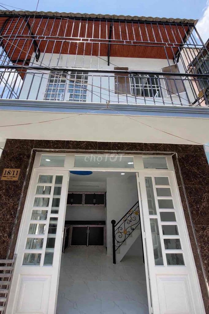 Nhà hẻm 18 đường số 31 TK Q7 dt 4x4,2m trệt lầu 2wc hẻm xe hơi tới nhà - Ảnh 3