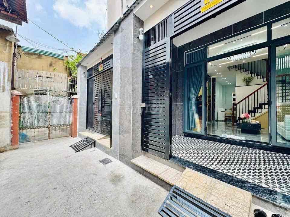 Nhà Phố Mới Xây 3,5x12 2Lầu 3Pn Full NT Hẻm 3m Thông - Ảnh 2