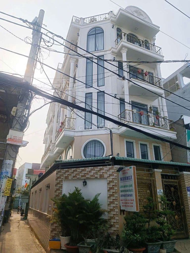 Nhà mặt tiền đường Lê Tấn bê diện tích 9 x 17 có 6 phòng giá 15 tỷ TL